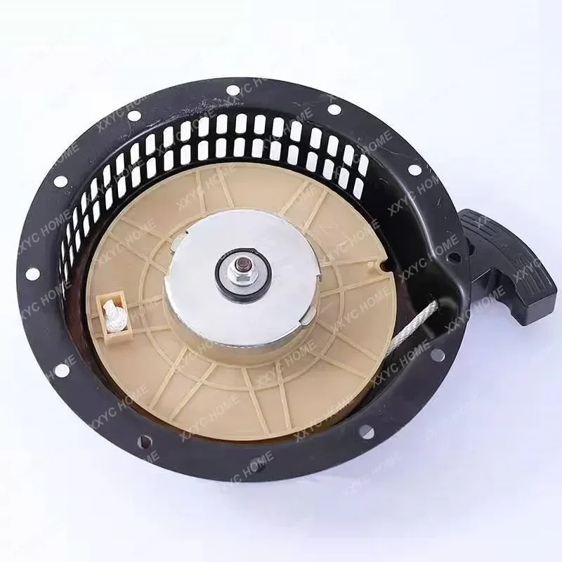 

Recoil starter for 178F 6HP cutivator tiller generator pull start grip rope cover rewind spring pawl assembly