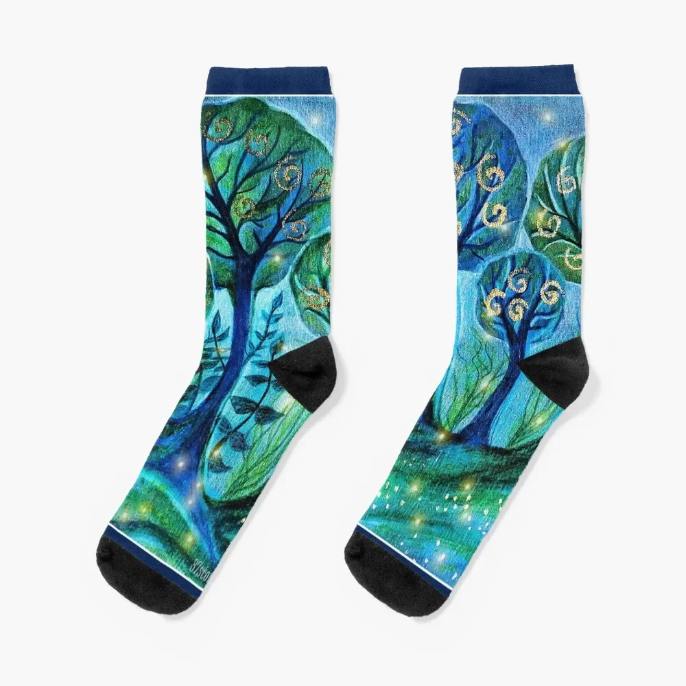 Fairy Forest Socks gym men cotton high quality professional running Girl'S Socks Men's