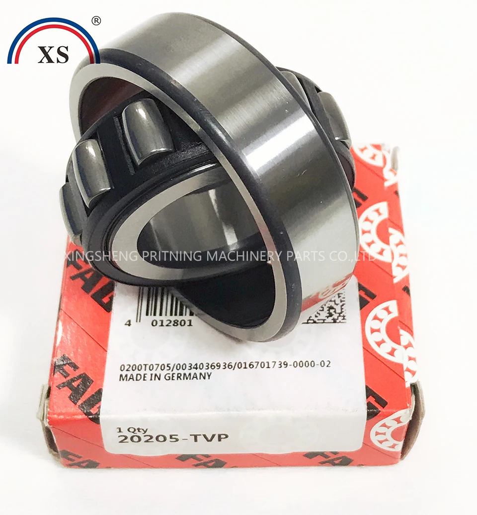 Bearing Single Row Spherical Roller Bearing 20205-TVP Size 25x52x15 HIGH QUALITY PRINTING MACHINE PARTS XL105 CX102 CD102