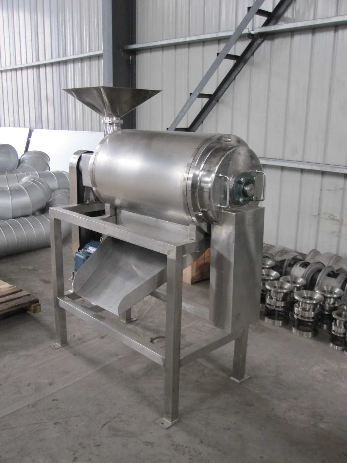 ジュース抽出器用にカスタマイズされたスクリュープレスジューサーフィルター、パイナップルコールドプレス、商用フルーツパルパーマシン