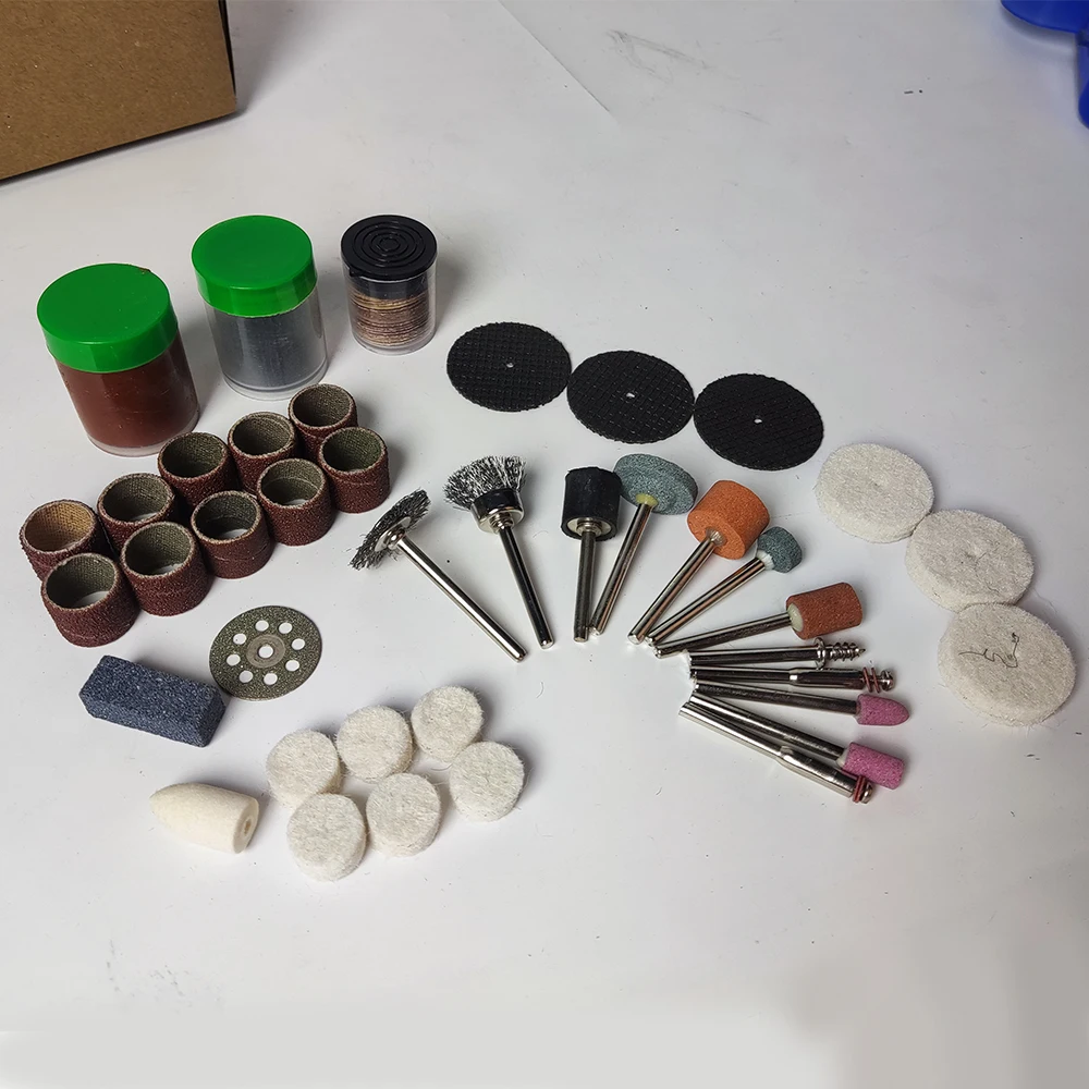 500Pcs Dremel Style Accessories Abrasive Tools Wood Metal Engraving Electric Rotary Tool Accessory for Dremel Bit Set