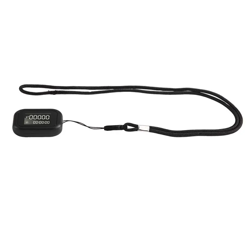 FSTE-For Step Calorie Tracker- 3D Pedometer For Walking With Accurate For Step Counting, LCD Display& Removable Lanyard Counter