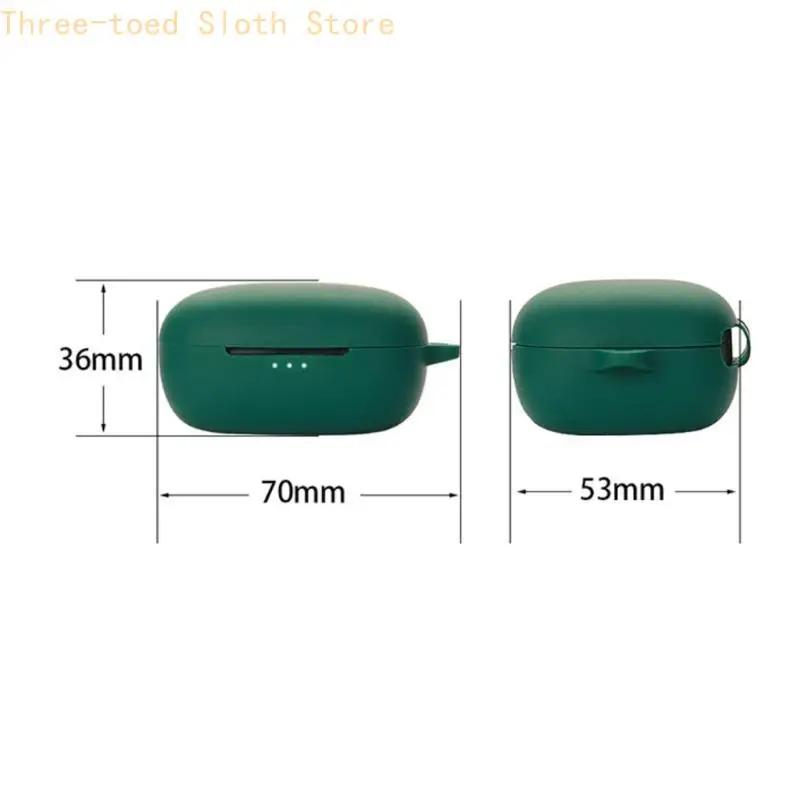 Rutschfeste Hülle für EarFun Air 3 Kopfhörergehäuse, weiche, kratzfeste Abdeckung E74A – Detail 6