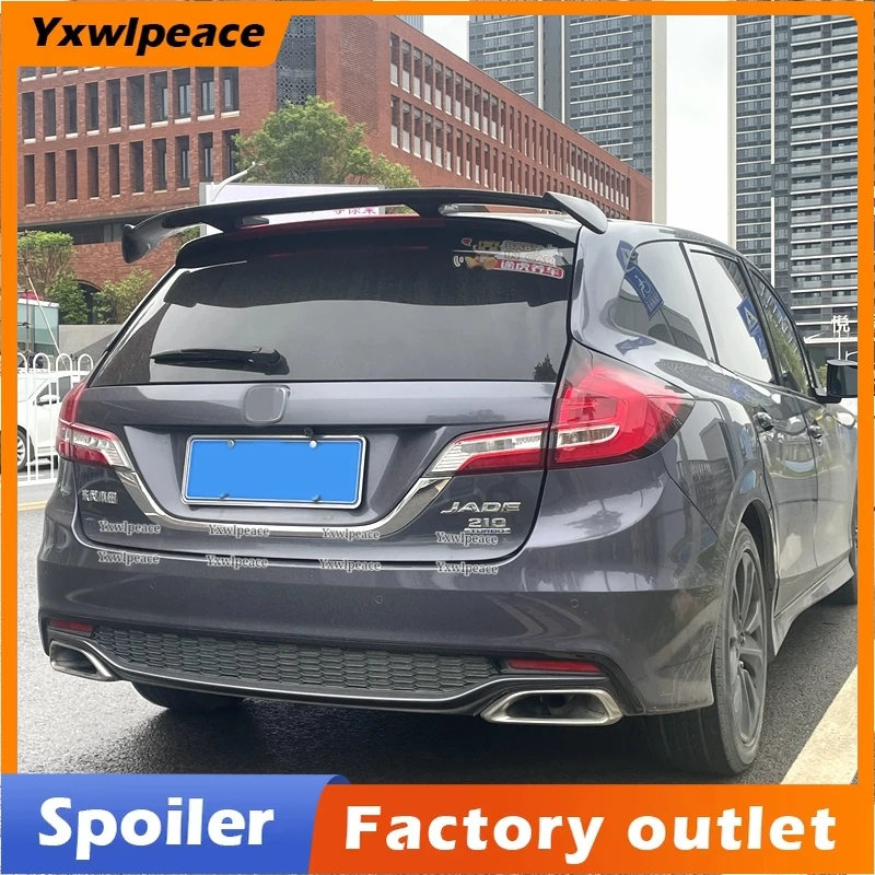 

For Honda JADE Roof Spoiler 2013 2014 2015 2016 2017 ABS Plastic Universal Rear Trunk Wing Body Kit Accessories