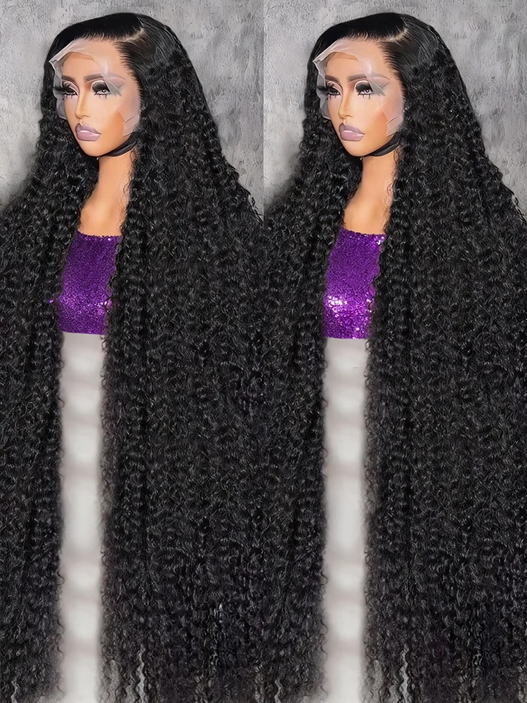 

Парик из натуральных бразильских волос с глубокой волной, 300% плотность, 13x6, 13x4, HD, с кружевной передней частью, 360 Full Lace, для женщин, предварительно прорезанный