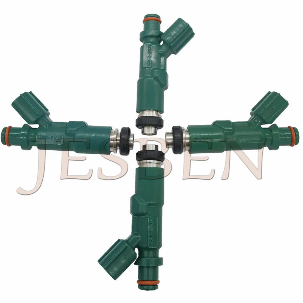 4PCS 23209-21020 FUEL INJECTOR Fit for Toyota COROLLA ECHO PLATZ IST PORTE PRIUS RAUM SIENTA VITZ YARIS 1.3L 1.5L 1NZFE 2NZFE