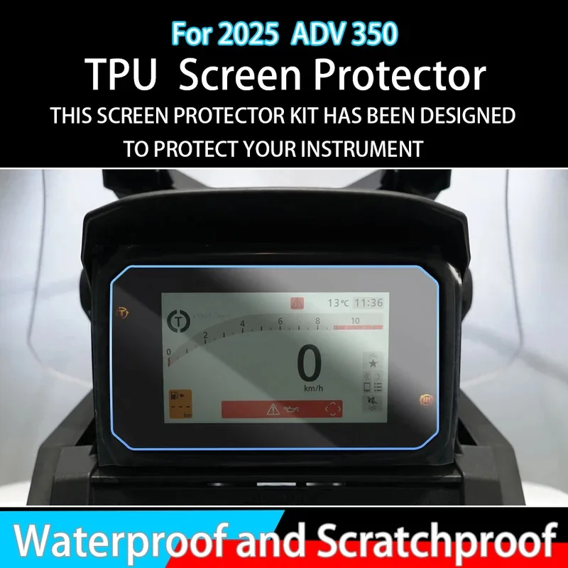 

2025 New ADV 350 Motorcycle Screen Protector for Honda ADV350 2025 - TPU Cluster Dashboard Anti-Scratch Protective Film