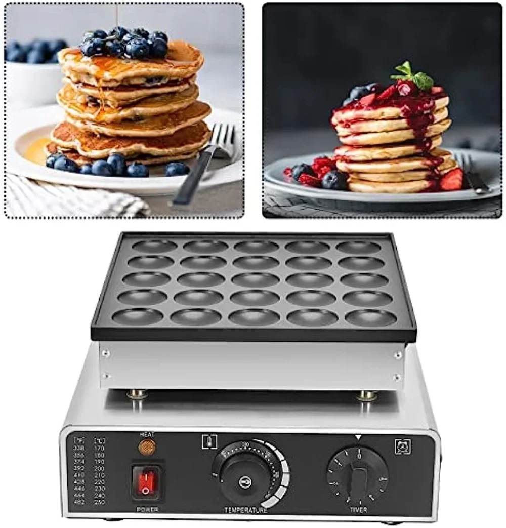 88 25 pezzi Mini macchina per Pancake olandese, macchina per Muffin, macchina per Pancake Dorayaki Poffertje Maker