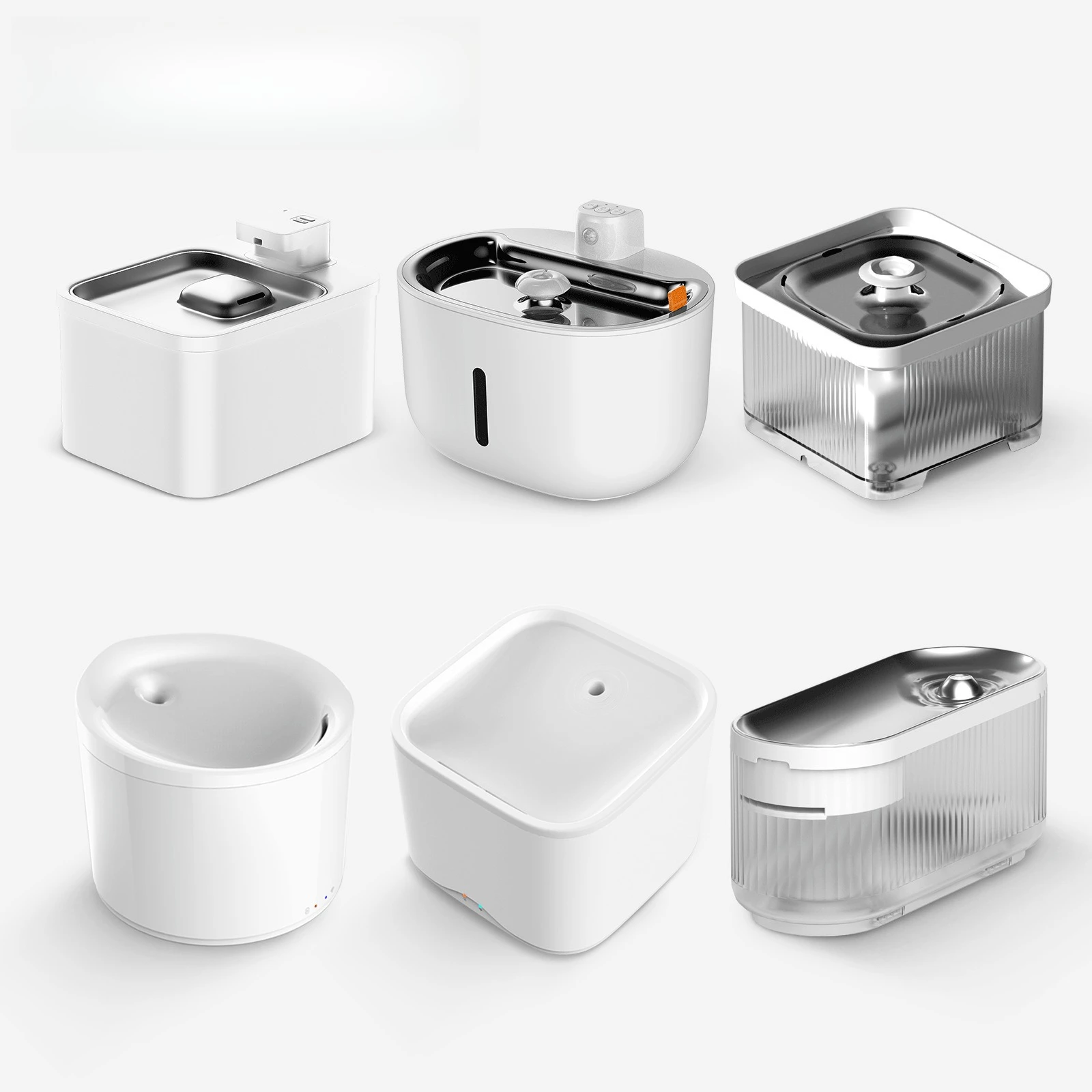 

Smart pet water dispenser circulating filter dog cat water feeder sensing water