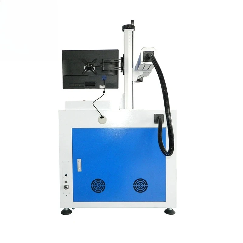 3D Laser Marking Machine Desktop Handheld Fiber Machine Metal Sign Tag Engraving Dual-Use Laser Marking