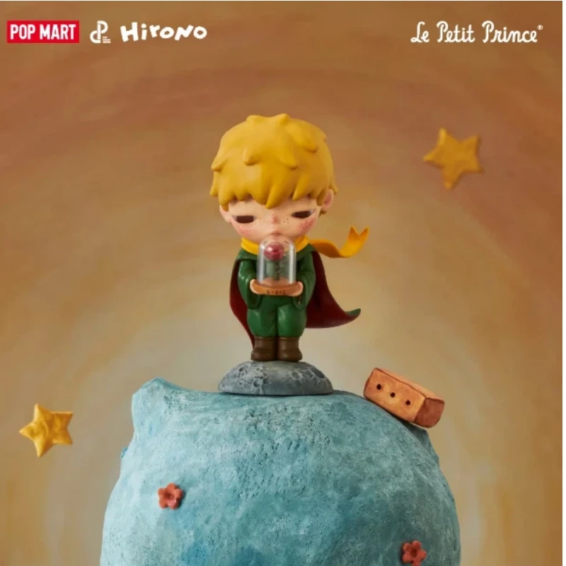 Echte POPMART Hirono x Le Petit Prince-serie Blind Box Kawaii Anime Action Figure Mystery Box Trendy creatief verrassingscadeau