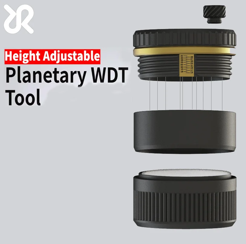 Engranaje de hilado planetario Spirograph Espresso WDT Tool Spinner NUEVO V2.2