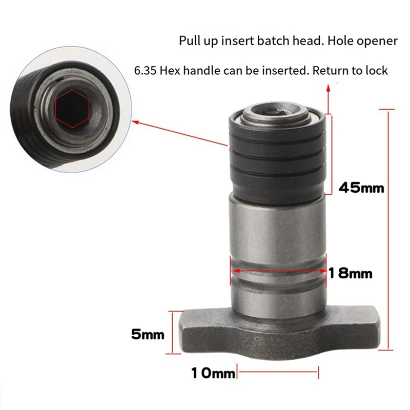 2 pezzi chiave elettrica albero quadrato a albero a forma di T per cacciavite albero chiave a percussione al litio parti di ricambio accessori