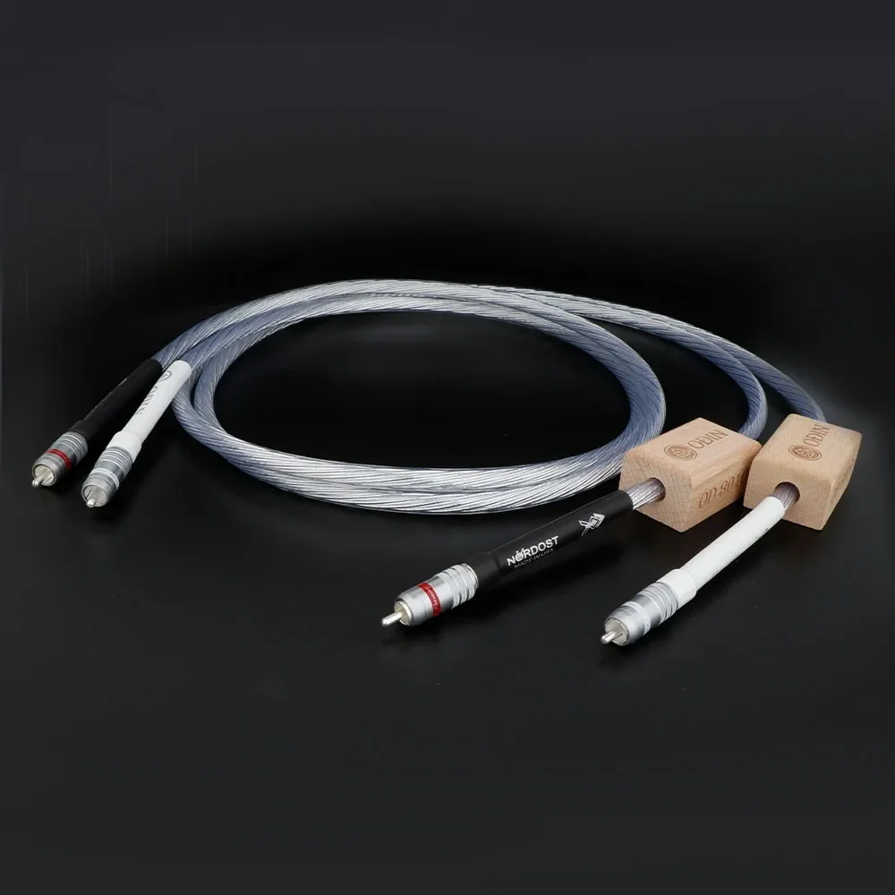 Hi-End Nordost Odin Supreme Reference Interconnect RCA Audio Cable With Silver Plated RCA Plug