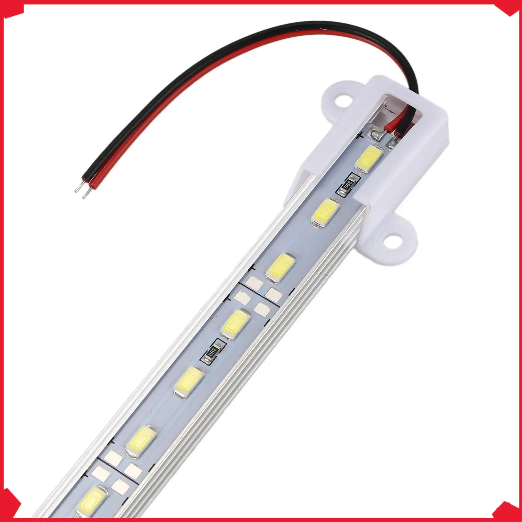 

B17B 20X, 50CM 12V 36 LED 5630 SMD Hard Strip Bar Light Aluminum Rigid White