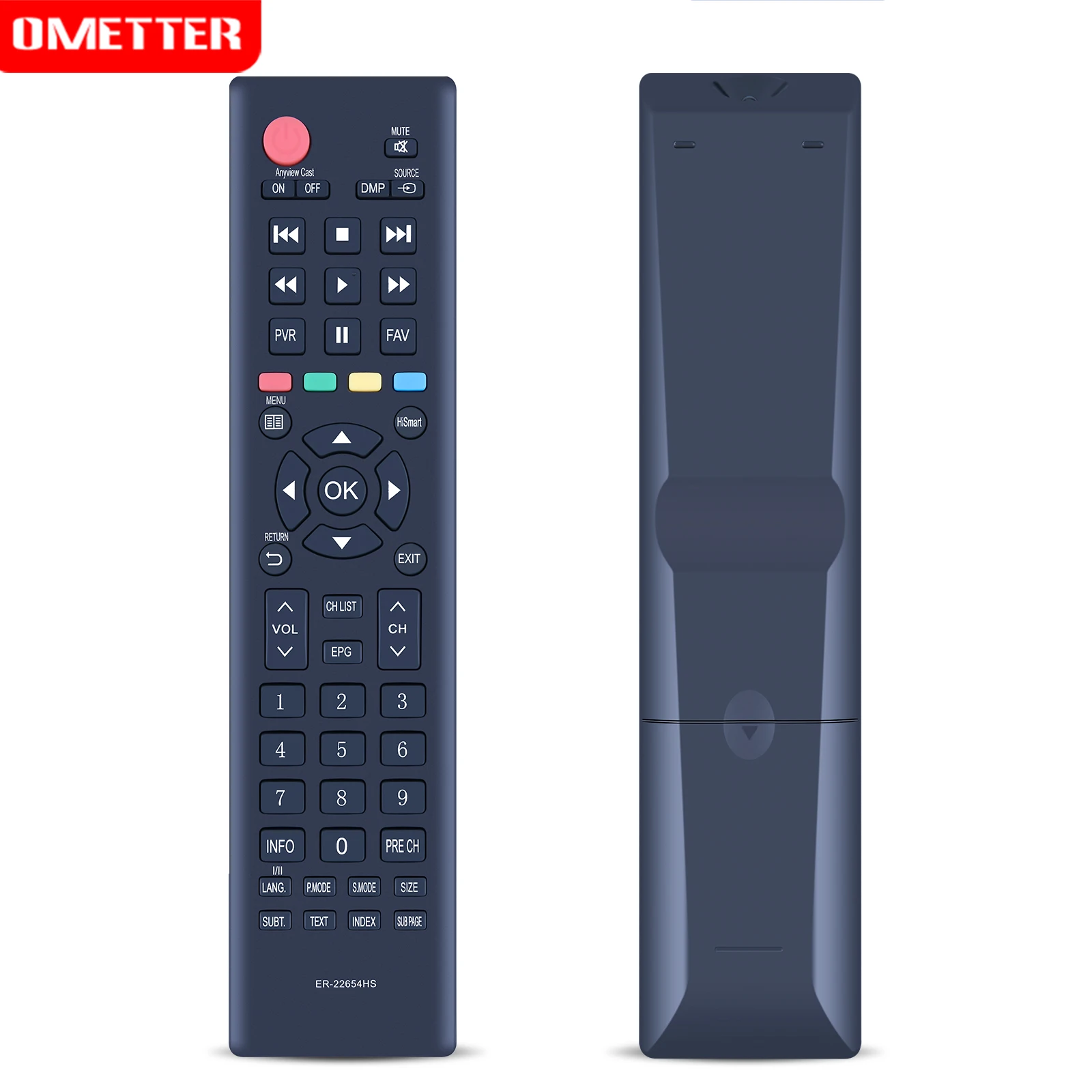 

er-22654hs ER-22645HS Remote Control for Hisense en-22654hs 32K220W 40K220PW 50K220PW 55K220PWG lcd tv