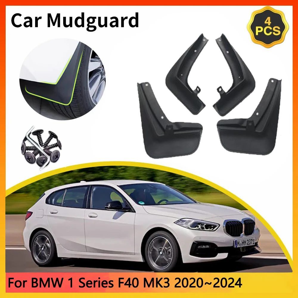 

Для BMW 1 серии F40 MK3 2020~2024 2021 седан автомобильные брызговики брызговики брызговики аксессуары для крыльев авто