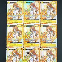 Diy One Piece Card Game The Exclusive Op08-106 Nami with A Serial Number Collection Opcg Anime Cards