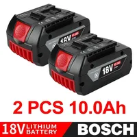  18V 10.0Ah Battery Original for Bosch 18V Professional GBA GBH GSR GSB BAT618 BAT609 BAT620 Replacement Battery