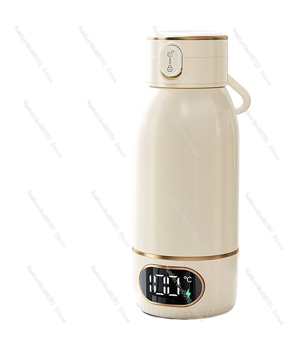 Portable water cup wireless heating electric heat preservation hot water cup thermostatic pot travel USB