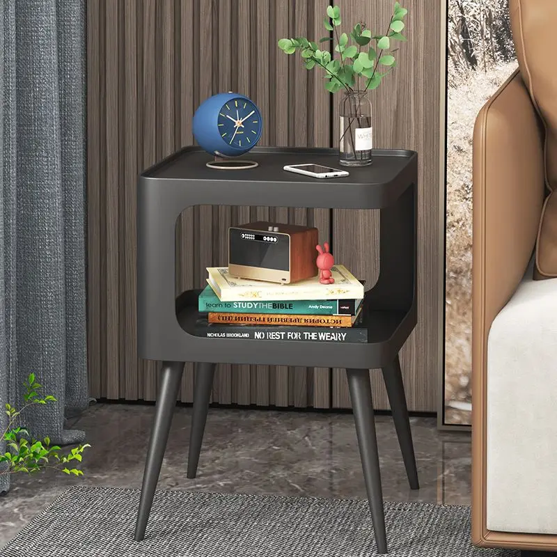 F7NN1 living room sofa side few modern simple wrought iron corner few Nordic bedside side table