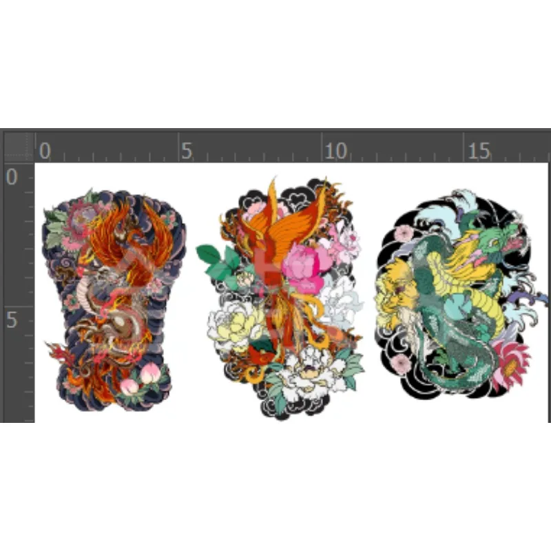 Pegatinas de tatuaje de soldado femenino a escala 1/6, pegatinas con patrón de animales, accesorios para decoración de figuras de acción Tbl de 12 pulgadas