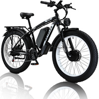 KETELES Original E-Bike Factory Wholesale Price 2x1000W Dual Motor 26 inch Fat Tire 23AH Big Battery Long Range Electric Bike