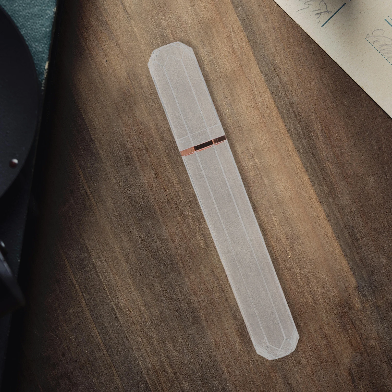 Cigar Tube Acrylic Transparent Portable Sealed Waterproof Travel Humidifier Protection Sleeve For Freshness