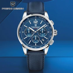 2024 New PAGANI DESIGN CODE Men's Watches Quartz Watch for men Sport Automatic Date Chronograph Waterproof VK63 Sapphire glass