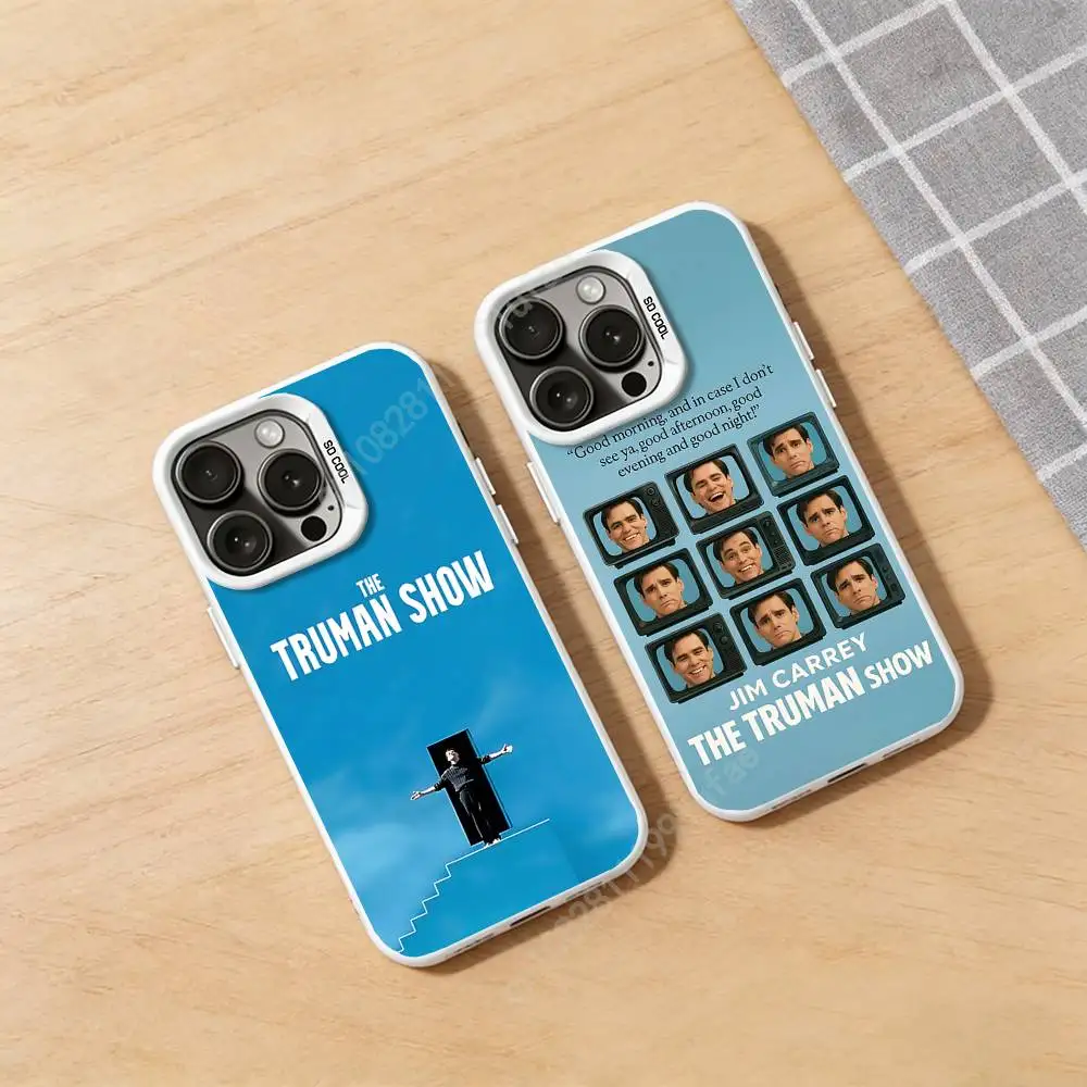 

Classic Movie Truman Show Phone Case for iPhone 17 16 Pro Plus 15 14 13 Max Mini 12 11 X XS Air Fashion Bumper