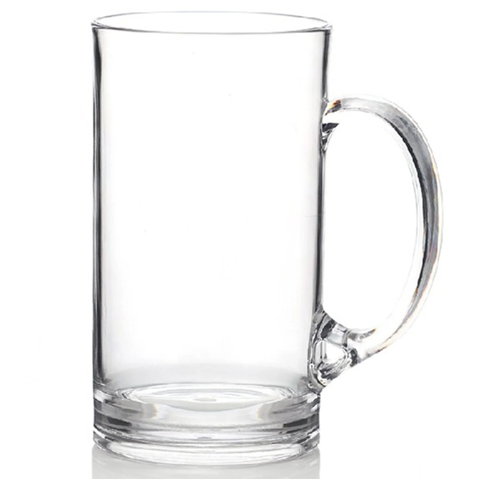 Jarra de plástico reutilizable para cerveza, jarra apta para lavavajillas, para uso interior y exterior, 650ml