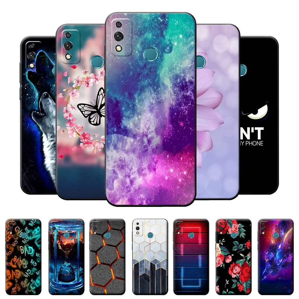 Honor 9X Lite Case For Huawei Honor 9X Lite Case Silicone Soft Cover Honor9X Lite 9 X 9XLite Case 6.5'' Beautiful Cover Bumper