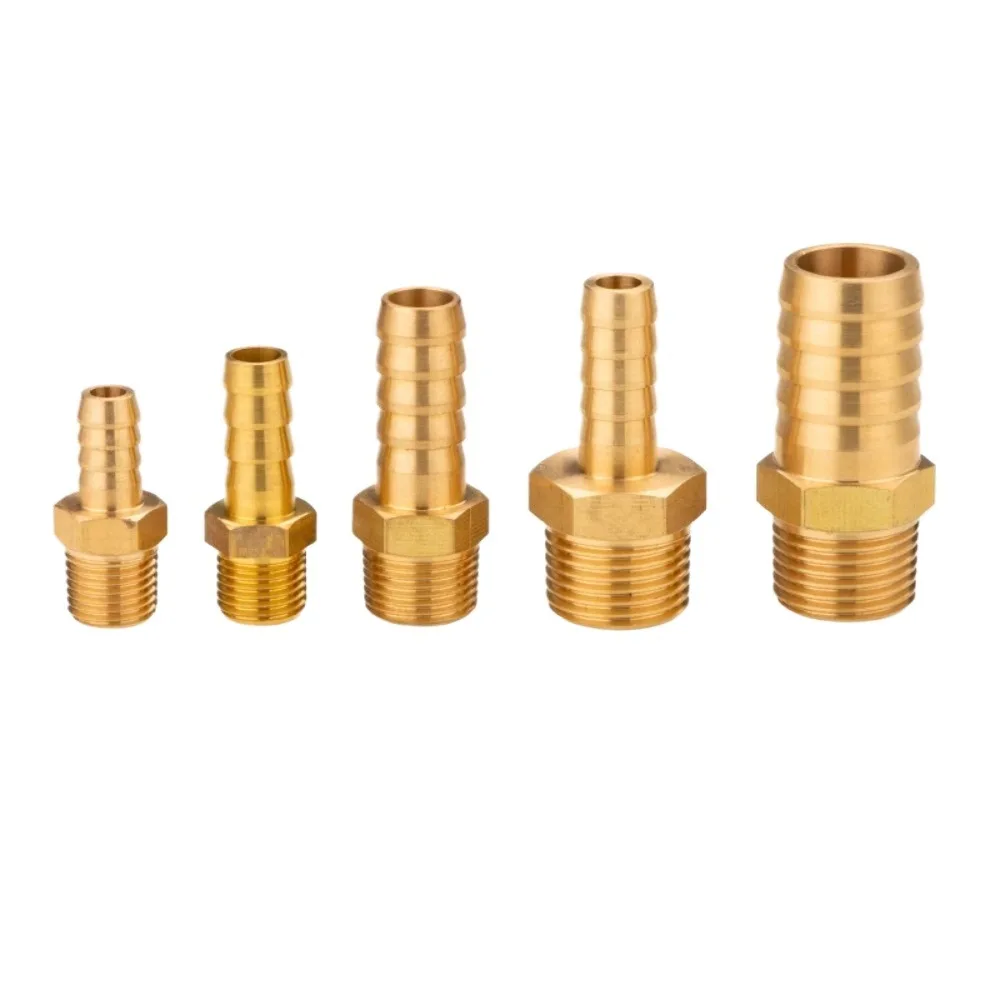 1/8' 1/4' 3/8' 1/2' NPT-Innengewinde X 1/8 3/16' 5/16' 3/8 1/2 Zoll Schlauchanschluss Messing-Rohrverbindungsstück Kraftstoff – Detail 4