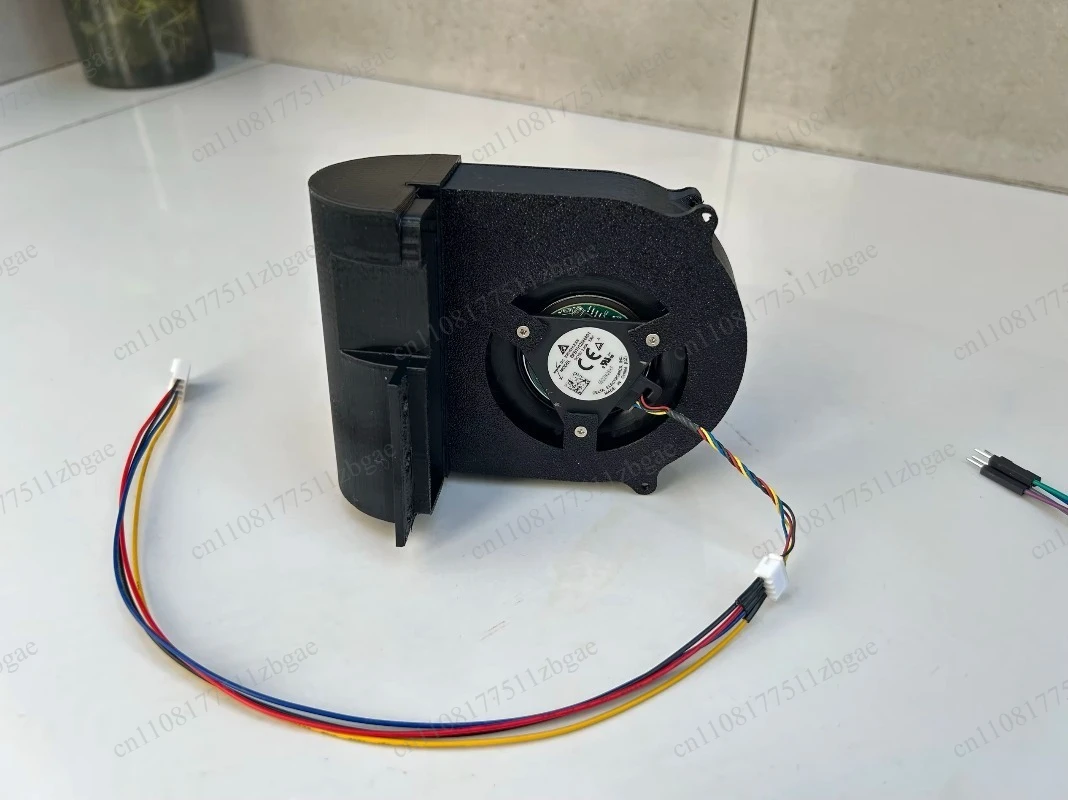 Custom Active GPU Heatsink & Fan – Fits K80 M40 P40 P100 V100 Accelerators, Data Center Cooler Replacement
