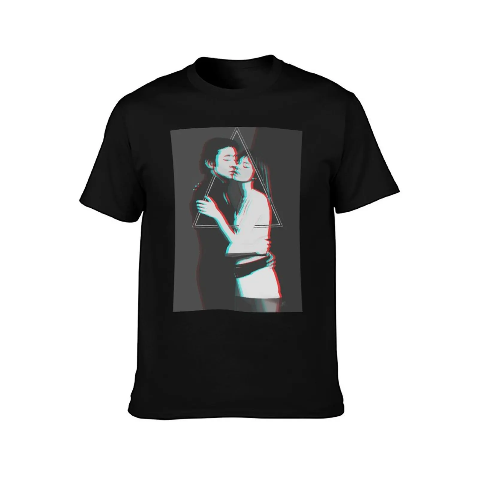 Serge Gainsbourg _amp_ Jane Birkin minimalism Active T-Shirt Stylish Print Short Sleeve Tee T-Shirt