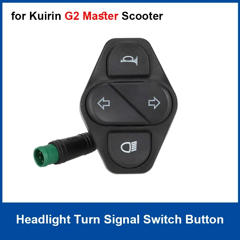 

Оригинальный переключатель фар и указателей поворота для электрического скутера Kugoo Kukirin G2 Master 5Pin Wuxing DK356, запасные части для кнопок звукового сигнала