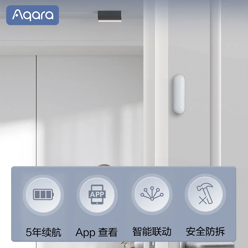 New Aqara P1 Door Window Sensor Smart Security System Detector Zigbee3.0 Wireless Motion Sensor For Smart Aqara Home APP