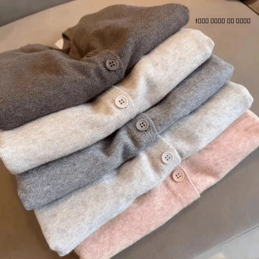 

Свободный утягивающий тонкий длинный вязаный открытый кардиган све, повседневный женский топ, весна 2025, Новое поступление, повседневный вязаный свитер...