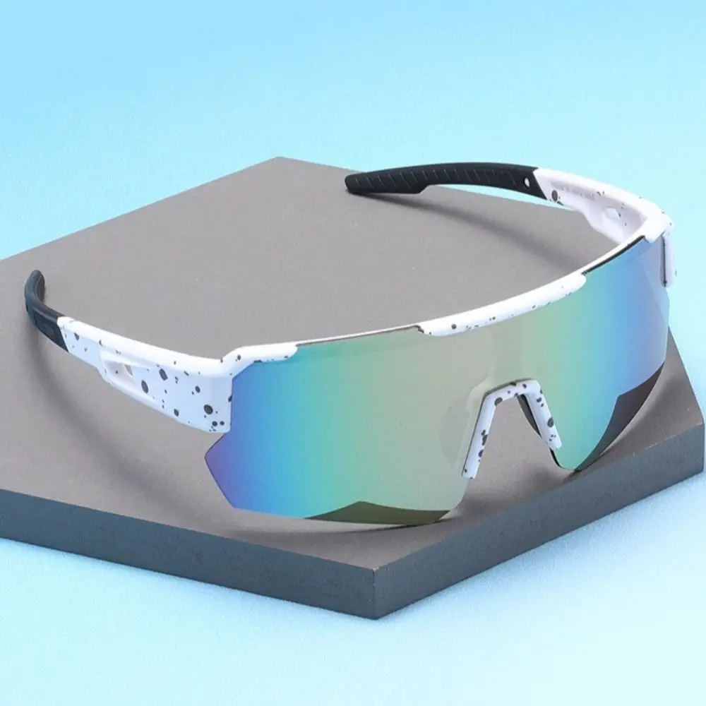 

UV400 Cycling Sunglass Half Frame HD Lens UV Resistant Cycling Glass Comfortable Fashion Outdoor Sport Goggle Mountain Climbing
