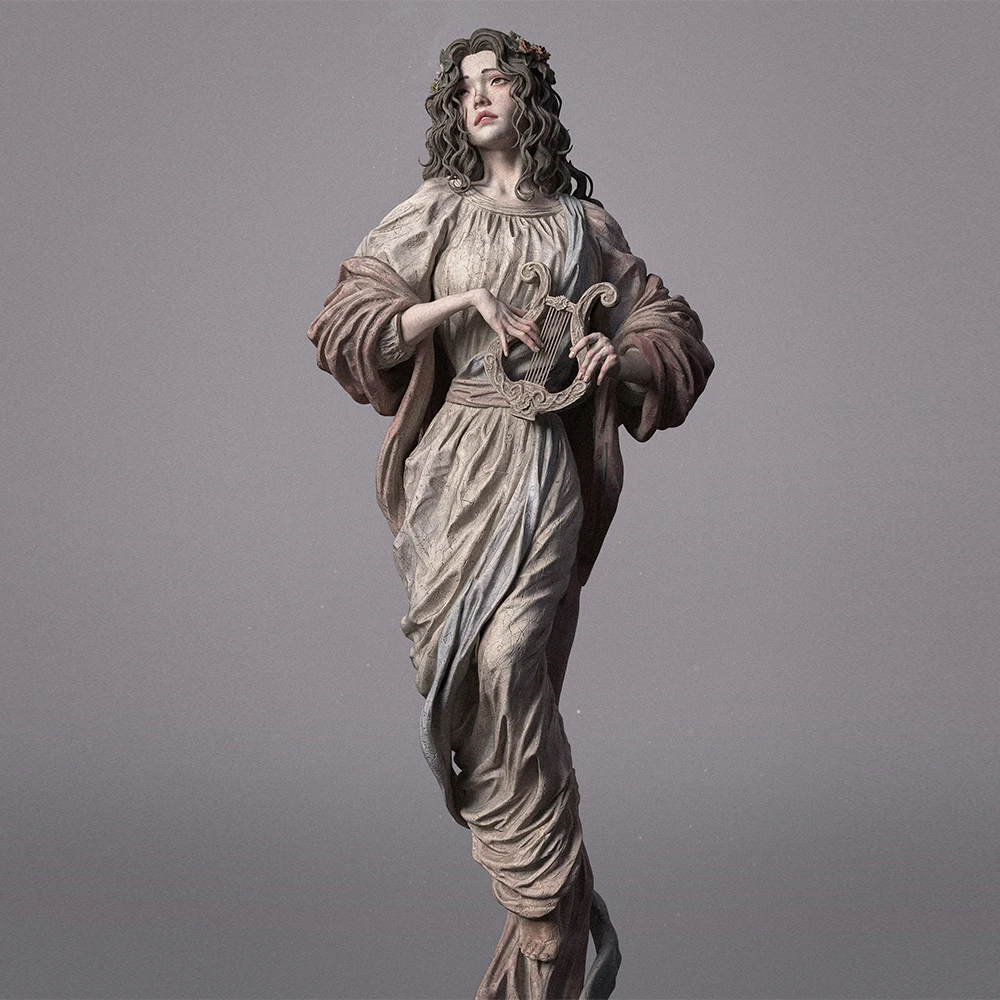 

Высокопроизводительные аниме-фигурки Лираэль Лиремуса 1:18. | Миниатюра 3D смолы | Неокрашенный комплект модели в классическом стиле (A1087)