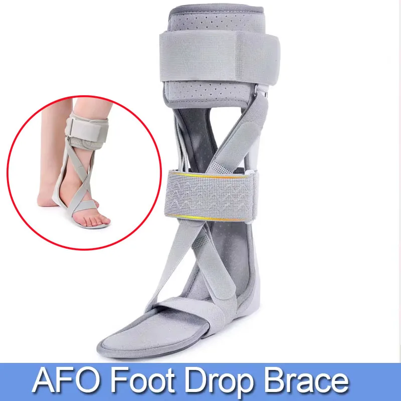AFO Drop Foot Support Splint Medical Postural Correction Brace For Fracture Sprains Foot Varus Orthosis Support Gear