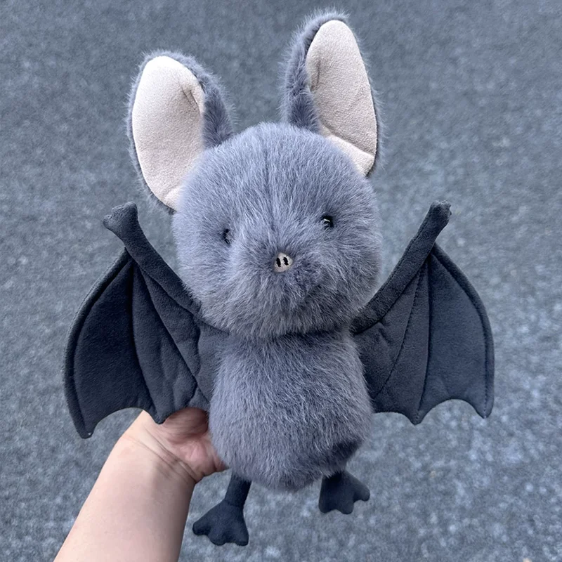 Schattig en eigenzinnig vleermuis varken pop leuk knuffel auto hangend ornament auto knuffel decoratie verzamelcadeau nu beschikbaar