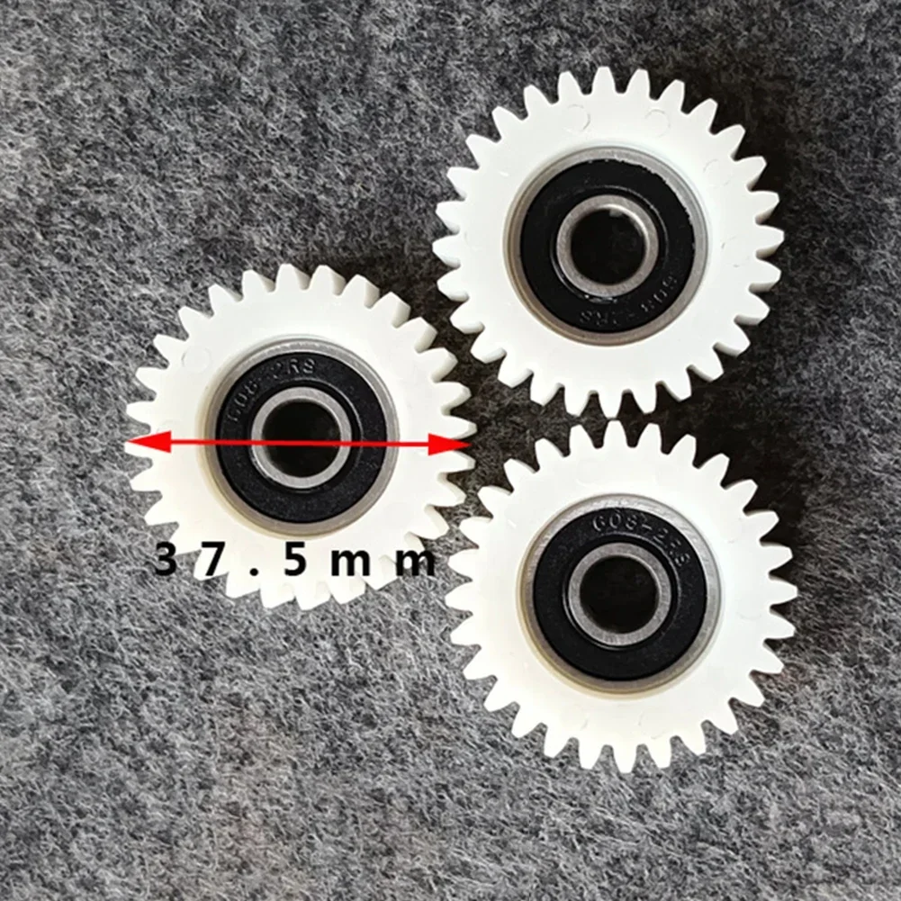 28 Teeth E-Bike Wheel Hub Motor Planetary Gears With Bearing 37.5x8x12mm Nylon Gear Electric Bicycle Motor Gear Cycling Parts