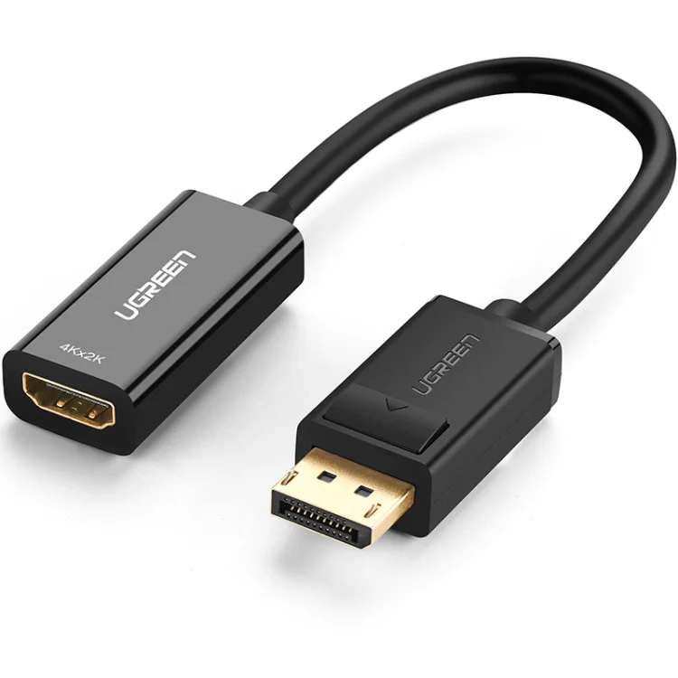 

UGREEN DisplayPort to HD-MI Adapter 4K 60Hz Male to Female DP to HD-MI Converter Video Display Cable