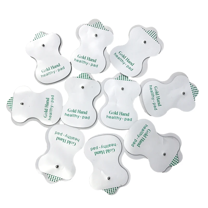 10/20Pcs Non-woven Massager Electrode Pads Self Adhesive TENS Patches Replacement for EMS Muscle Stimulator Electrostimulator