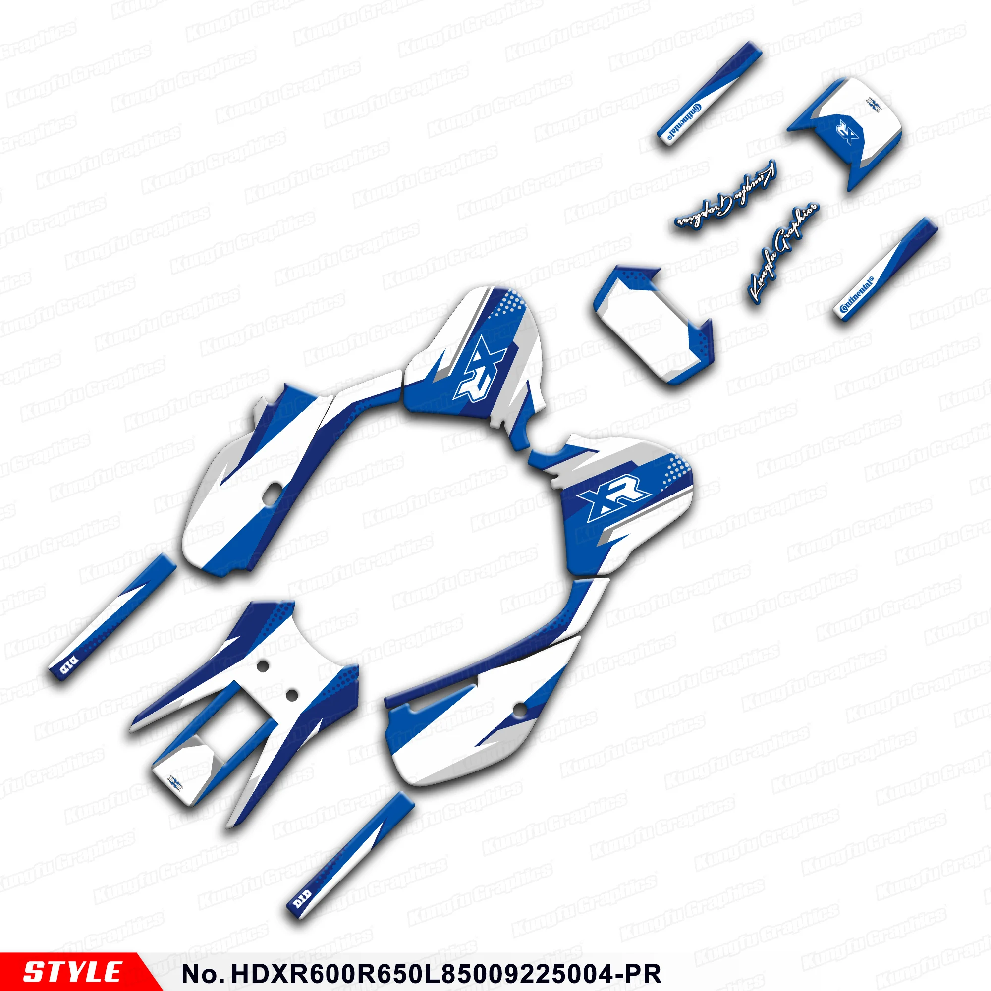 

JY RACING Graphics Decal Kit Vinyl Sticker for HONDA XR600R XR650L XR 600R 650L 1985-2025 Wrap, HDXR600R650L85009225004-PR