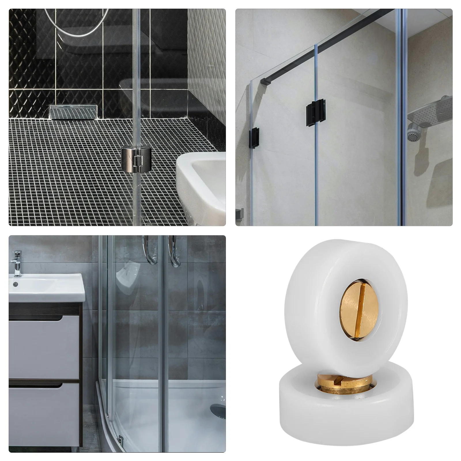 

2Pcs Window Screen Pulley Roller Heavy Duty U-Groove Sliding Door Wheel Bearing Track Roller for Gate Sliding Screen