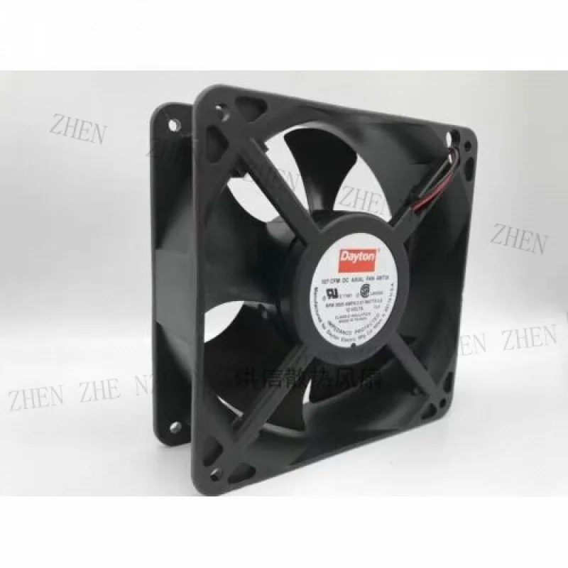 

Y ДЛЯ DAYTON 107 CFN ОСЕВОЙ ВЕНТИЛЯТОР постоянного тока 4WT36 12 В 6,8 Вт 120*38 мм Вентилятор охлаждения