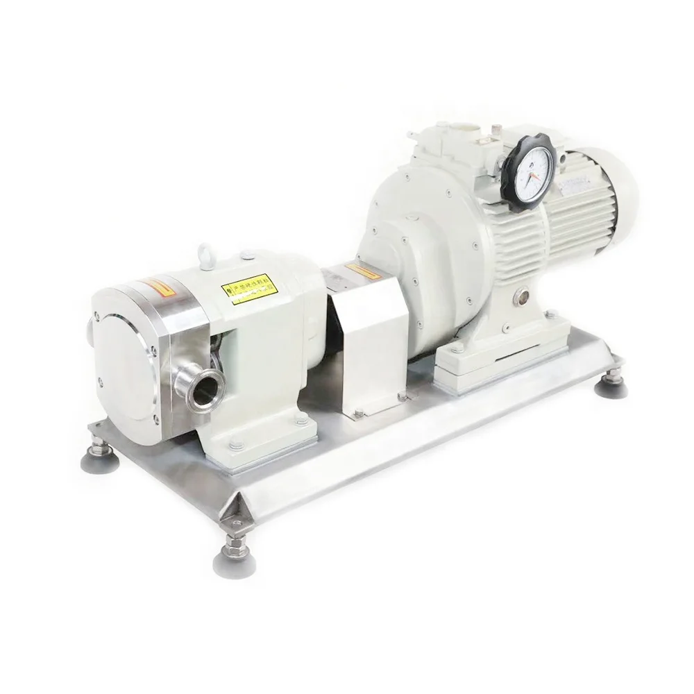 

Stainless Steel Sanitary Lobe Rotor Rotary Gear Pump For Liquid Food Grade Drinking Water Treatment Industrial Pharmaceutical