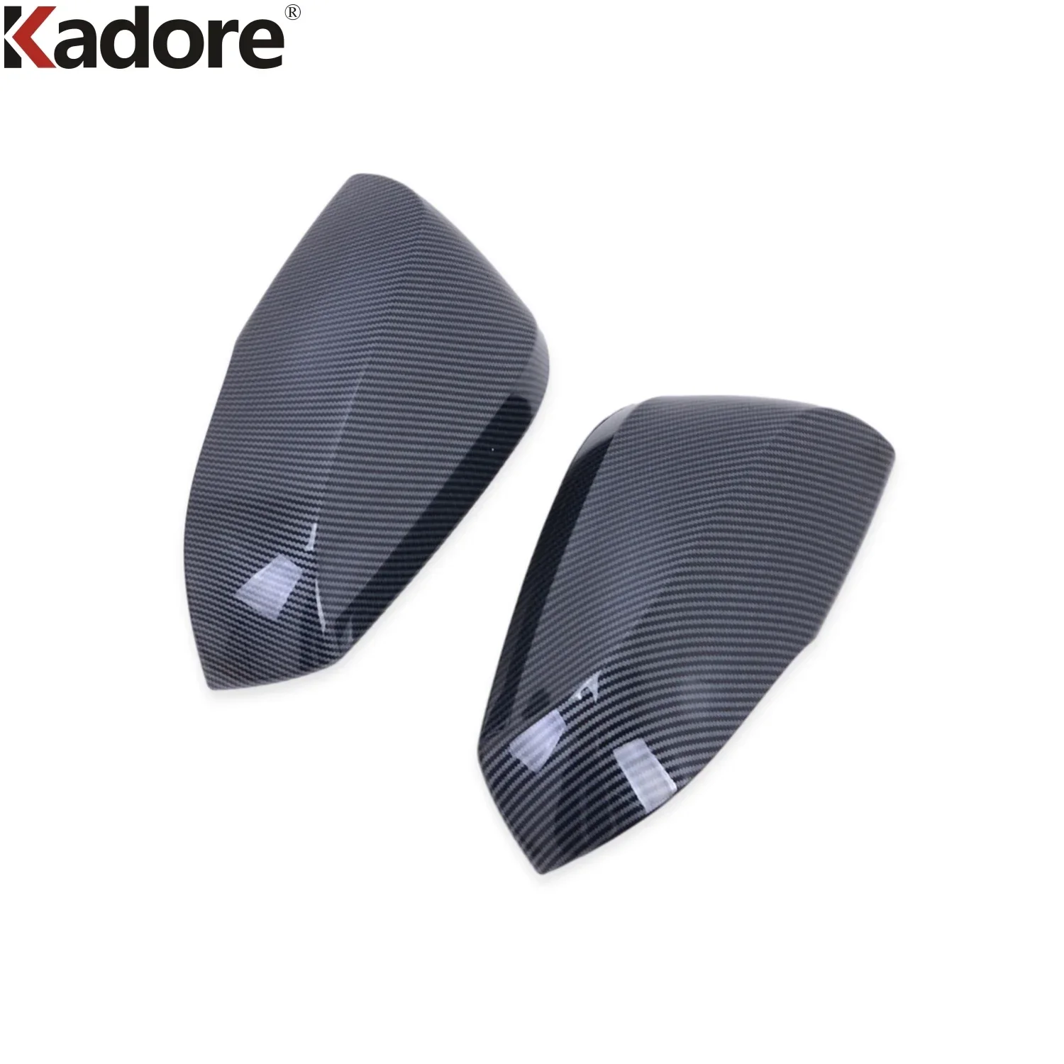 

For Toyota Highlander XU70 Kluger Hybrid 2021-2024 Carbon Fiber Car Rearview Mirror Cover Trim Side Wing Mirrors Cap Accessories
